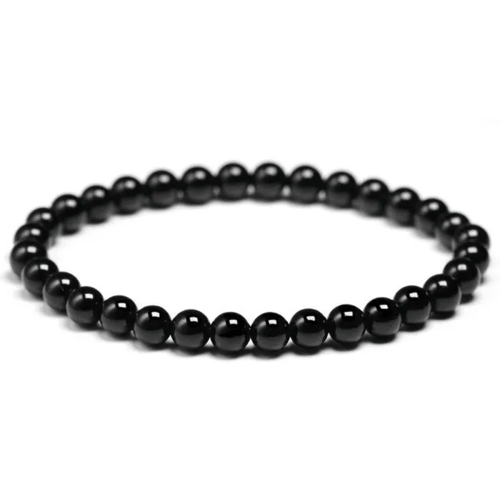 Bracelets Magic Crystals Black Agate Stone Bead Bracelet