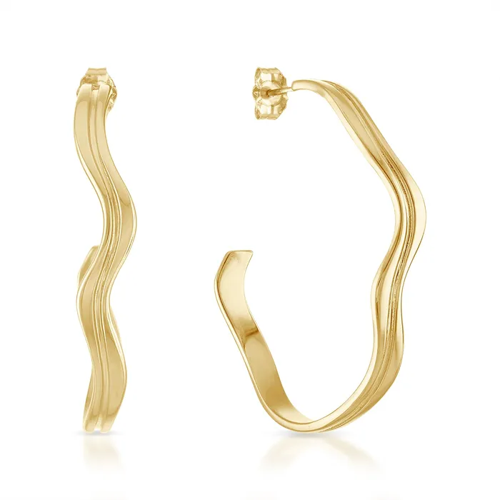 Capri Gold Hoops SG Fine PreStyled Sets