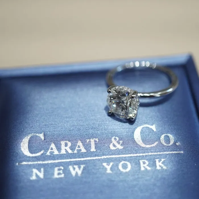 Carat Co Rings Round Solitaire Diamond Gallery Engagement Ring Carat Co Rings Round Solitaire Diamond Gallery Engagement Ring