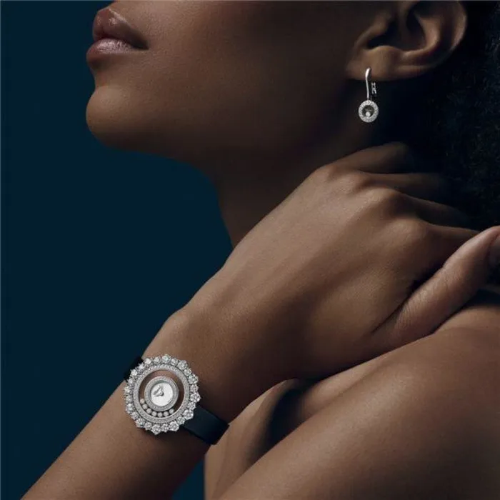 Chopard Earrings Happy Diamonds Icons White Gold Earrings