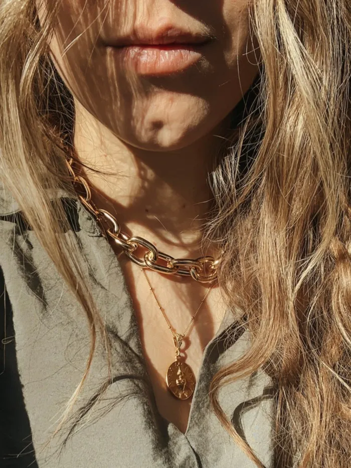 Chunky Chain Necklace TheLittleCatholic Necklaces