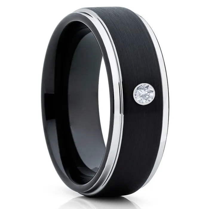 Clean Casting Jewelry Rings Black Wedding Ring Diamond Wedding Ring Tungsten Wedding Ring Diamond Ring Clean Casting Jewelry Rings Black Wedding Ring Diamond Wedding Ring Tungsten Wedding Ring Diamond Ring