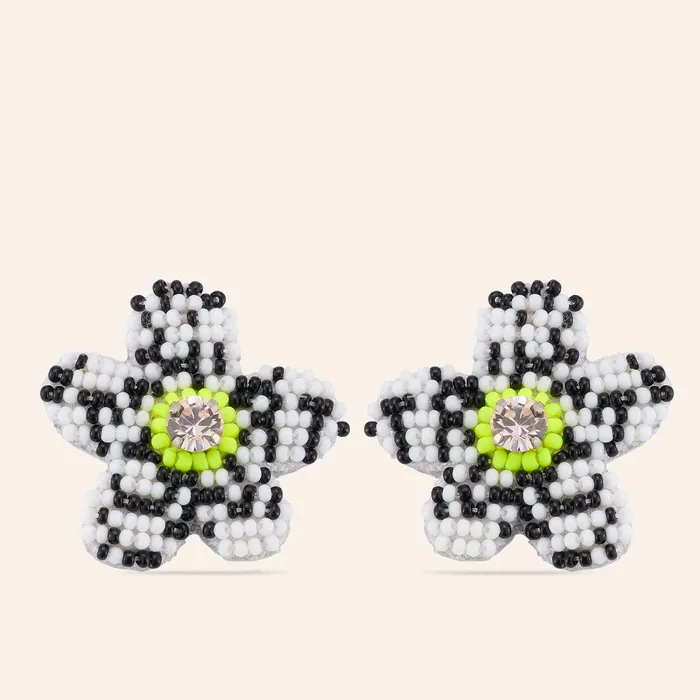 Delilah Flower Stud Earrings Mignonne Gavigan Earrings