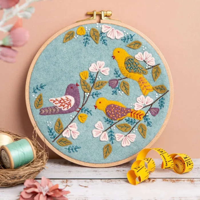 Earrings Corinne Lapierre Limited Dawn Chorus Appliqu Hoop Craft Kit English Earrings Corinne Lapierre Limited Dawn Chorus Appliqu Hoop Craft Kit English