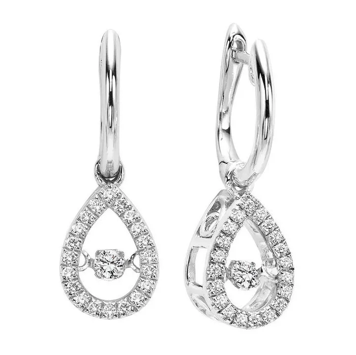 Earrings Gems One 10K ROL Prong Diamond Earrings 15CT