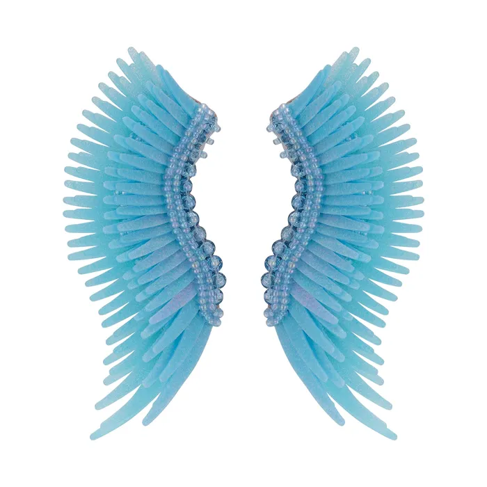 Earrings Midi Madeline Earrings Sparkly Blue Mignonne Gavigan