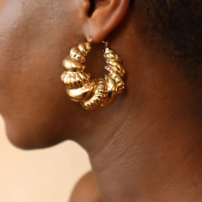 Earrings Omolola Jewellery Jaineba Bamboo Earrings
