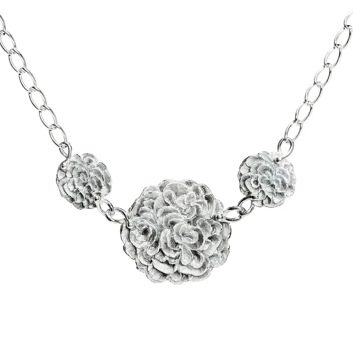 Eudora silver necklace L Mist Design Anu Kaartinen Necklaces