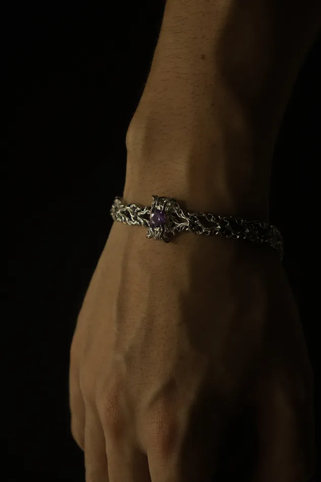 Fashion Jewelry by Yordy Bracelets Purple Burning Jewel Bracelet Fashion Jewelry by Yordy Bracelets Purple Burning Jewel Bracelet