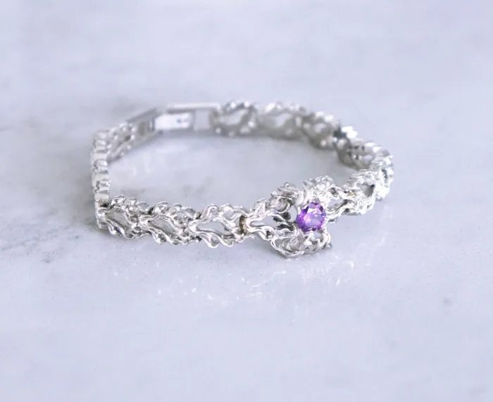 Fashion Jewelry by Yordy Bracelets Purple Burning Jewel Bracelet Fashion Jewelry by Yordy Bracelets Purple Burning Jewel Bracelet