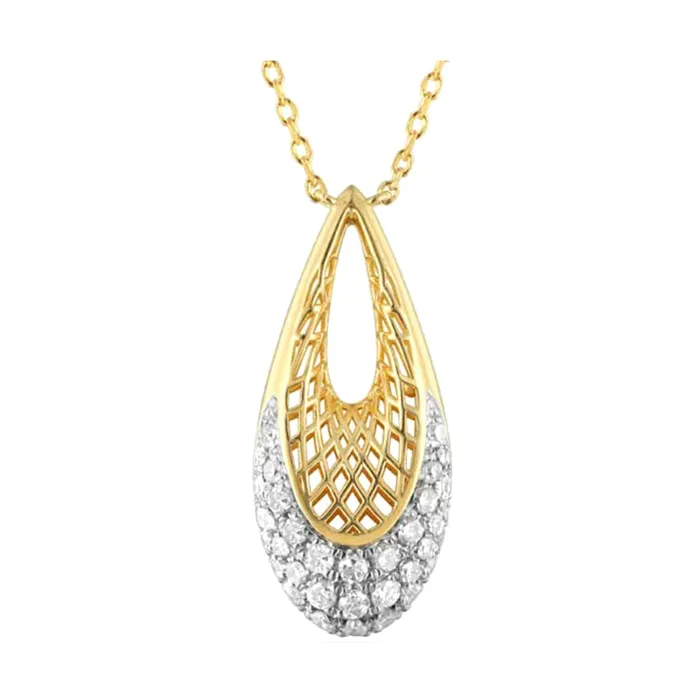 Gems One Necklaces 14Kt Yellow Gold Diamond 13Ctw Necklace