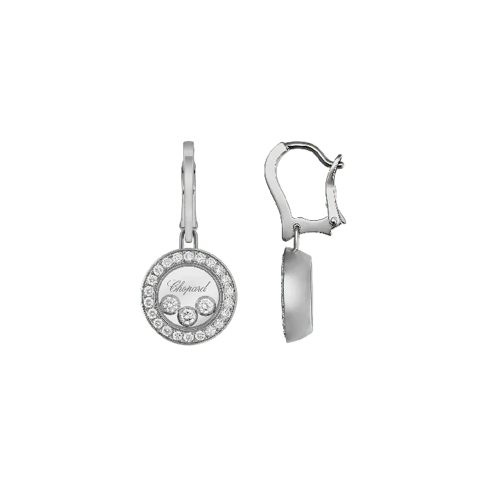 Happy Diamonds Icons White Gold Earrings Chopard Earrings