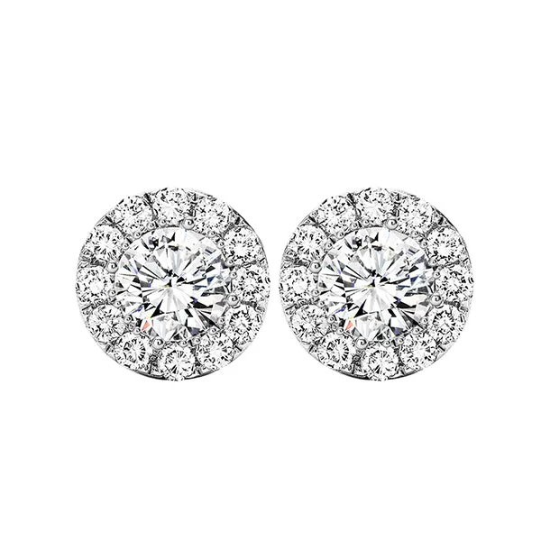 International Diamond Center Earrings Silver Earrings