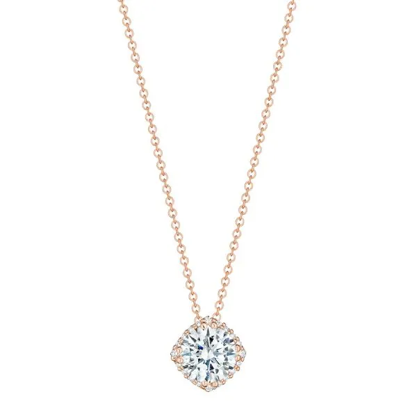 International Diamond Center Earrings Tacori Dantela Bloom Diamond Stud Fashion Pendant