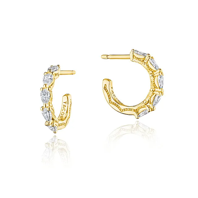 International Diamond Center Earrings Tacori Small Hoop Earrings