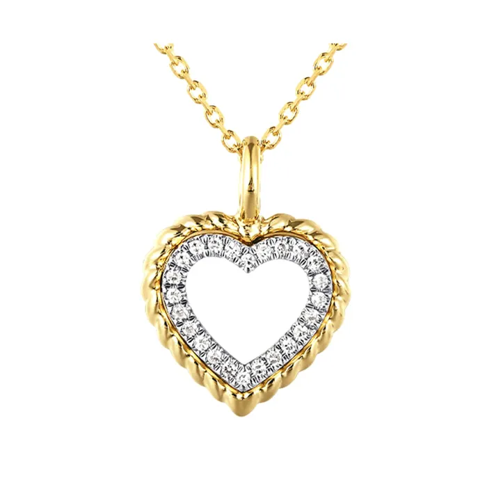 International Diamond Center PreStyled Sets 14Kt Yellow Gold Diamond 120Ctw Pendant International Diamond Center PreStyled Sets 14Kt Yellow Gold Diamond 120Ctw Pendant
