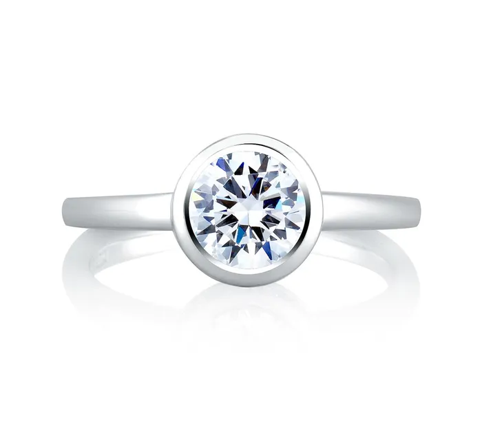 International Diamond Center Rings AJAFFE Metropolitain Round Diamond Engagement Ring Setting 021 ctw International Diamond Center Rings AJAFFE Metropolitain Round Diamond Engagement Ring Setting 021 ctw