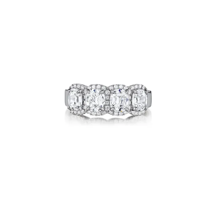 International Diamond Center Rings Henri Daussi Cushion Collection Diamond Ring 027 CTW International Diamond Center Rings Henri Daussi Cushion Collection Diamond Ring 027 CTW
