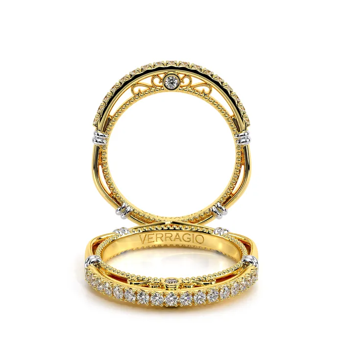 International Diamond Center Rings Verragio PARISIAN 120W 18k Yellow Gold Womens Band International Diamond Center Rings Verragio PARISIAN 120W 18k Yellow Gold Womens Band