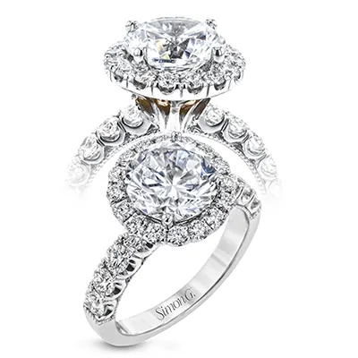 International Diamond Center Simon G Round Engagement Ring Setting Rings International Diamond Center Simon G Round Engagement Ring Setting Rings