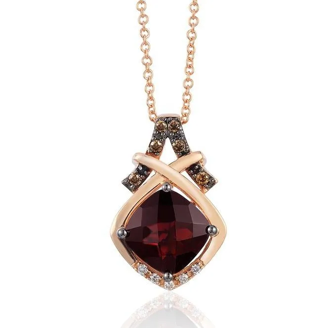 Le Vian Chocolatier Strawberry Gold Pendant International Diamond Center PreStyled Sets Le Vian Chocolatier Strawberry Gold Pendant International Diamond Center PreStyled Sets