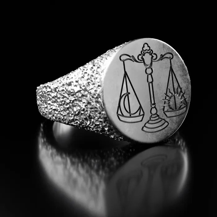 Libra Ring Fashion Jewelry by Yordy Rings