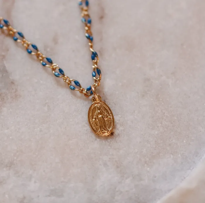 Marys Grotto Miraculous Medal Bracelet The Little Catholic Bracelets