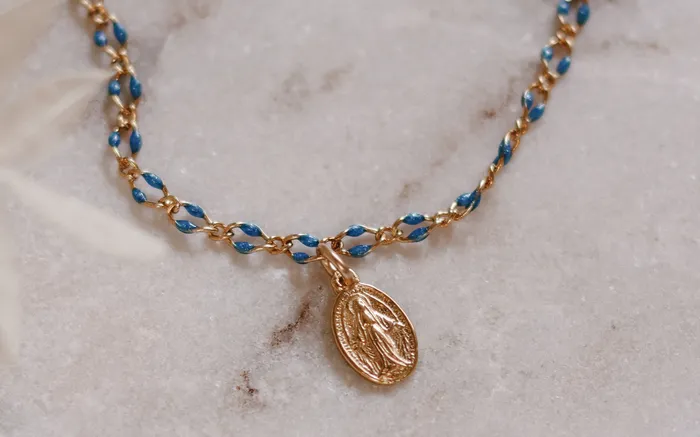 Marys Grotto Miraculous Medal Bracelet The Little Catholic Bracelets