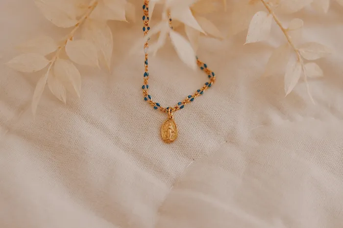 Marys Grotto Miraculous Medal Bracelet The Little Catholic Bracelets