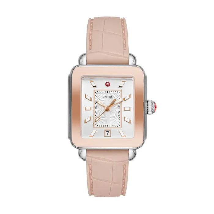 MICHELE Watches MICHELE Watches Deco Sport TwoTone Watch 36mm Rings
