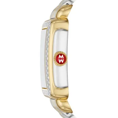 MICHELE Watches PreStyled Sets MICHELE Watches Deco Mid TwoTone 18k GoldPlated Diamond Watch 29mm