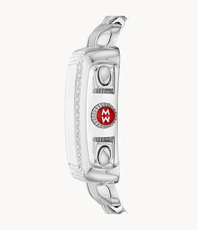 MICHELE Watches Watches MICHELE Watches Deco Stainless Diamond Watch 33mm