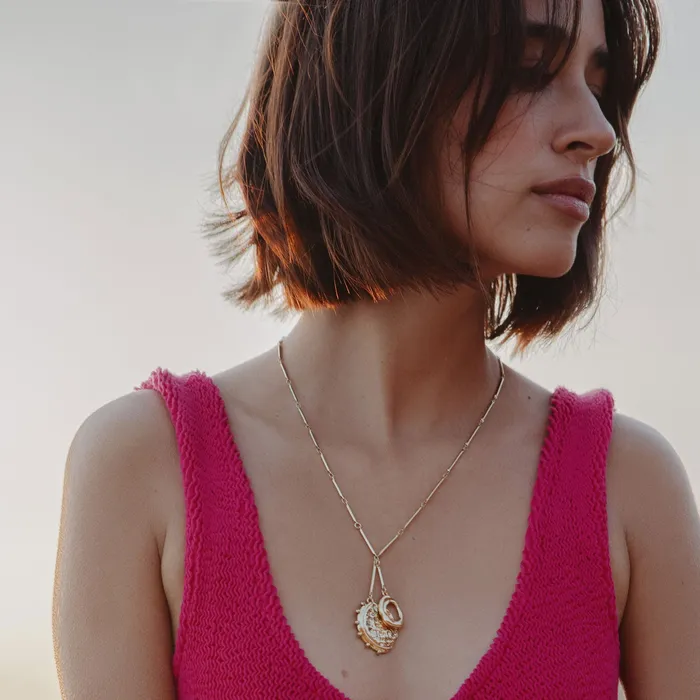 Mignonne Gavigan Necklaces Blanca Charm Necklace