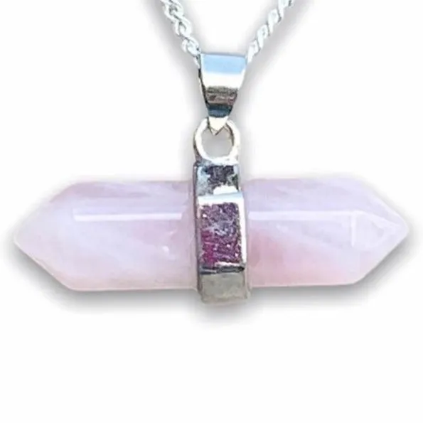 Necklaces Double Point Horizontal Crystal Necklace Magic Crystals