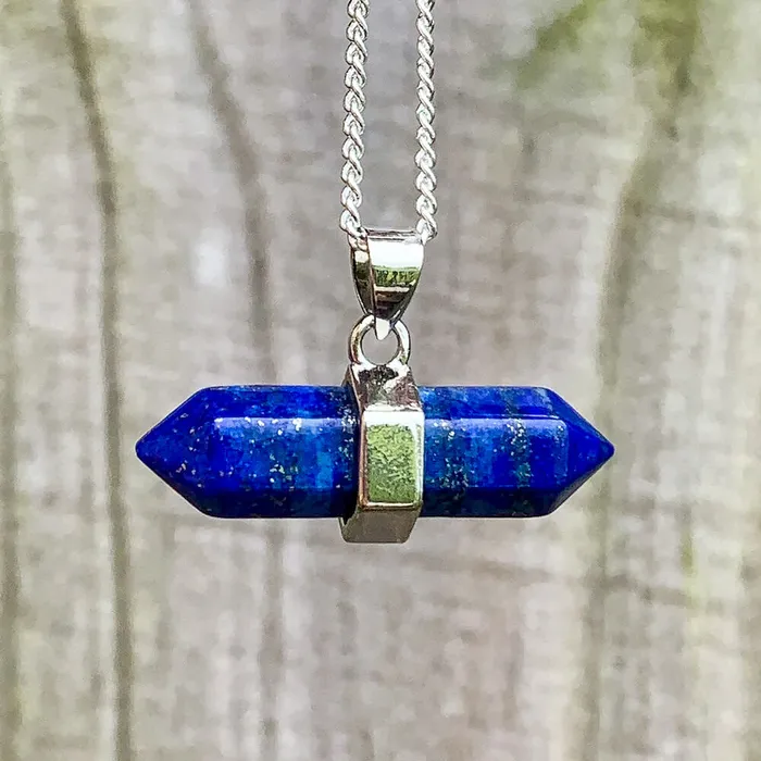 Necklaces Double Point Horizontal Crystal Necklace Magic Crystals