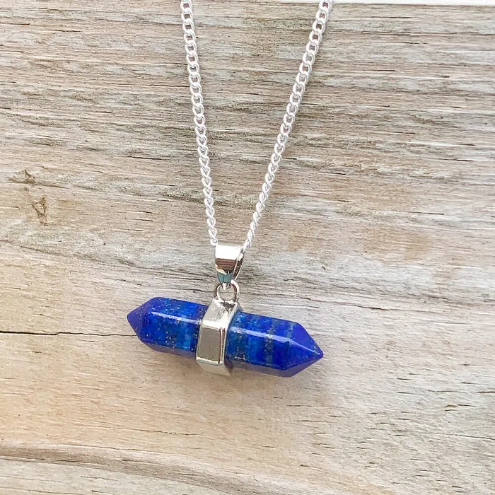 Necklaces Double Point Horizontal Crystal Necklace Magic Crystals