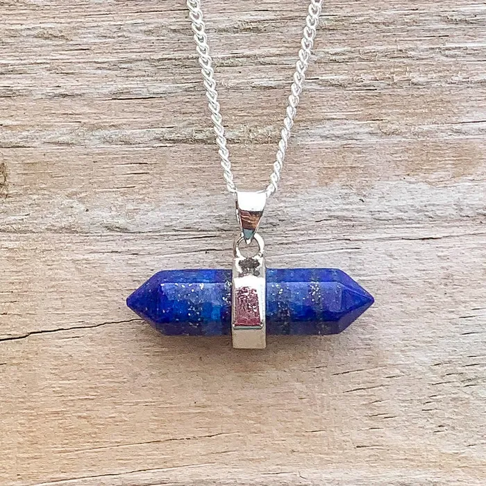 Necklaces Double Point Horizontal Crystal Necklace Magic Crystals