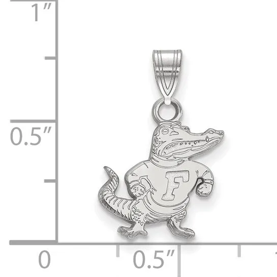 Necklaces Shop IDC estore Sterling Silver Rhodiumplated LogoArt University of Florida Gator Small Pendant Necklaces Shop IDC estore Sterling Silver Rhodiumplated LogoArt University of Florida Gator Small Pendant