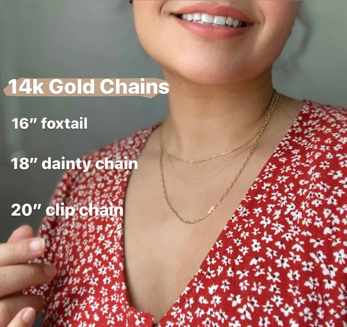 Necklaces The Little Catholic 14k Gold Clip Necklace