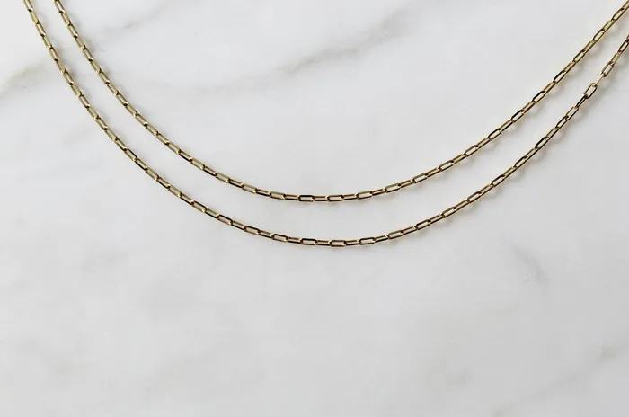 Necklaces The Little Catholic 14k Gold Clip Necklace