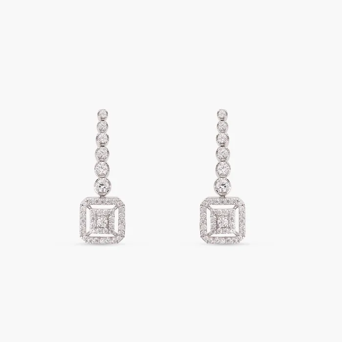 Nina CZ Silver Earrings SILVER Earrings