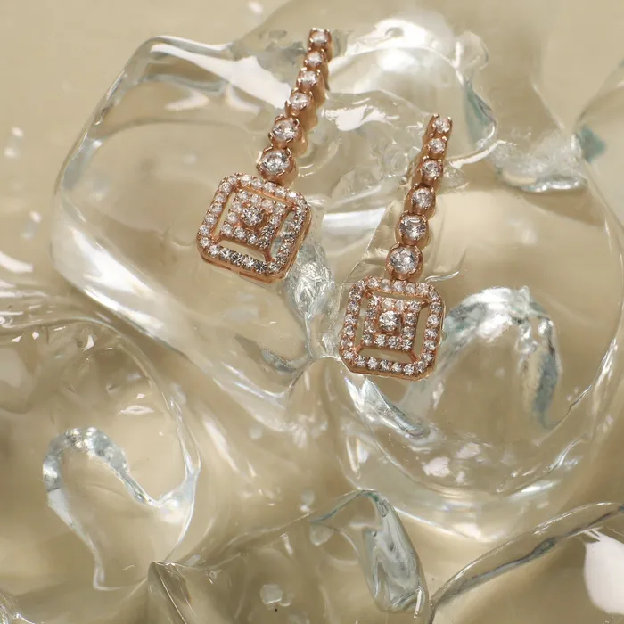 Nina CZ Silver Earrings SILVER Earrings