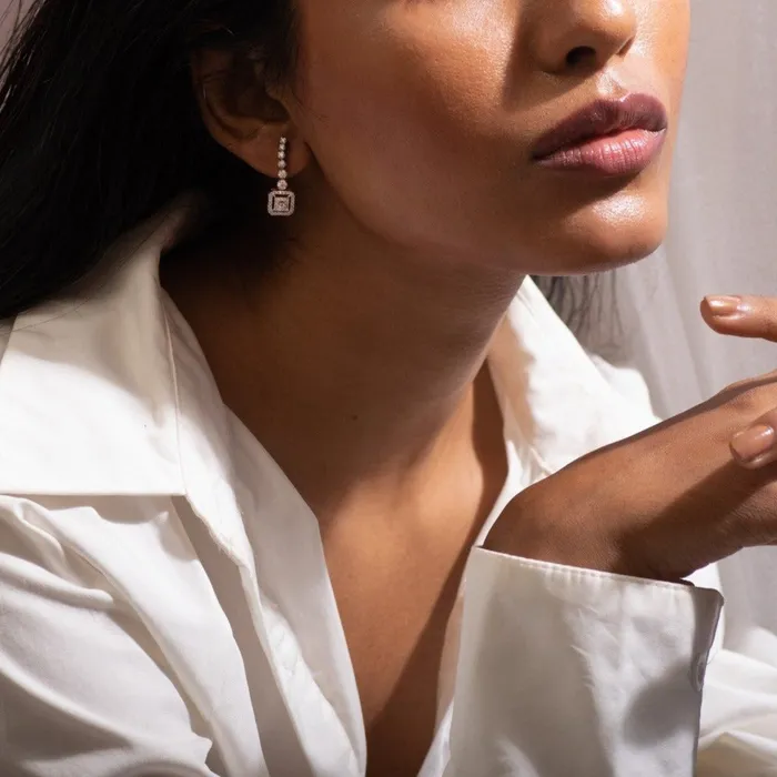 Nina CZ Silver Earrings SILVER Earrings