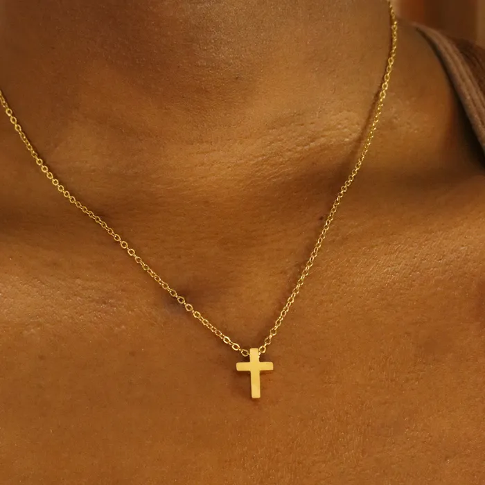 Omolola Jewellery Crucifix Necklace Necklaces