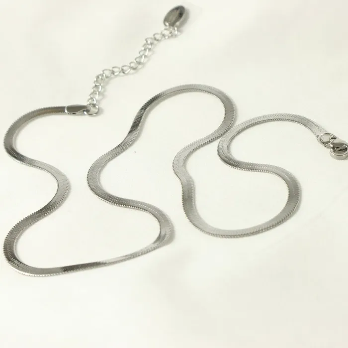 Omolola Jewellery Necklaces Remi 18ct Gold Plated Stainless Steel Necklace
