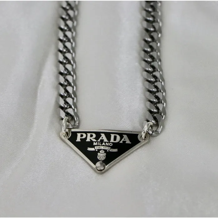 Reluxe Vintage Necklaces Milano Noir Silver Necklace