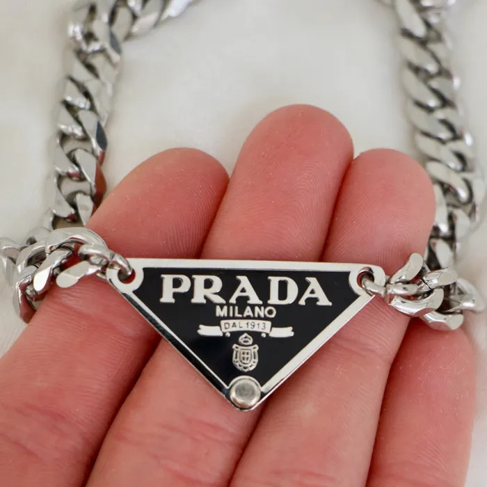 Reluxe Vintage Necklaces Milano Noir Silver Necklace