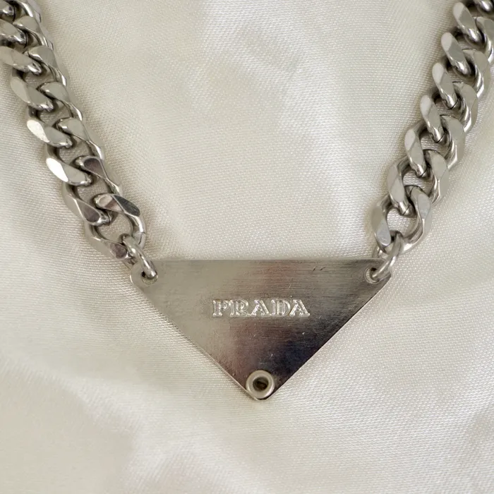 Reluxe Vintage Necklaces Milano Noir Silver Necklace
