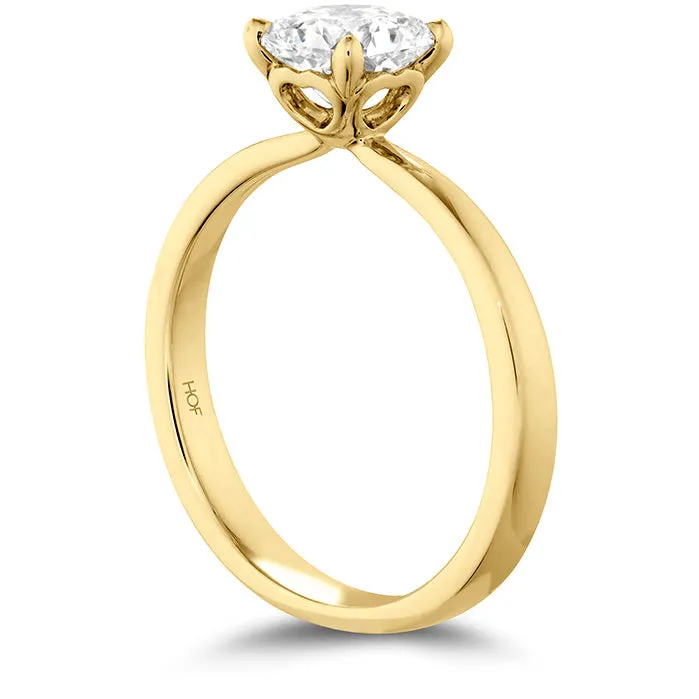 Rings Hearts on Fire HOF Dream Signature Solitaire Engagement Ring