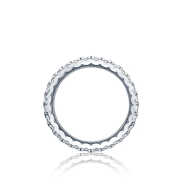 Rings International Diamond Center Tacori 18k White Gold Clean Crescent Diamond Wedding Band 175 CTW Rings International Diamond Center Tacori 18k White Gold Clean Crescent Diamond Wedding Band 175 CTW
